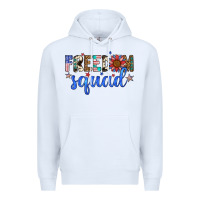White freedom squad Premium Hoodie - Artiststas