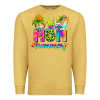 Antique Gold mom summer Premium Sweatshirt - RanaPortraitStore