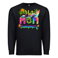 Black mom summer Premium Sweatshirt - RanaPortraitStore