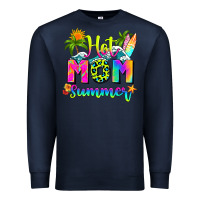 Navy mom summer Premium Sweatshirt - RanaPortraitStore
