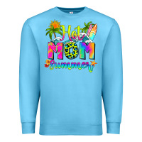 Ocean Blue mom summer Premium Sweatshirt - RanaPortraitStore
