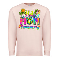 Pale Pink mom summer Premium Sweatshirt - RanaPortraitStore