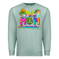 Seafoam mom summer Premium Sweatshirt - RanaPortraitStore