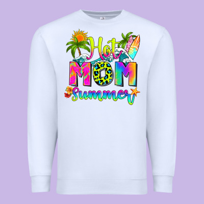 Mom Summer Premium Sweatshirt Designed By Ranaportraitstore