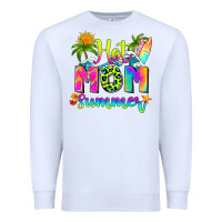White mom summer Premium Sweatshirt - RanaPortraitStore