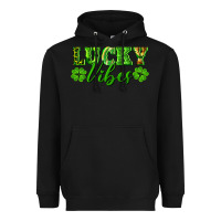 Black lucky vibes Heavyweight Hoodie - RanaPortraitStore