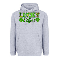 Heather Grey lucky vibes Heavyweight Hoodie - RanaPortraitStore