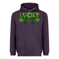 Plum lucky vibes Heavyweight Hoodie - RanaPortraitStore