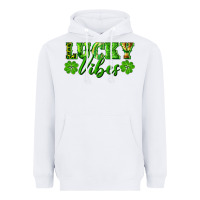 White lucky vibes Heavyweight Hoodie - RanaPortraitStore