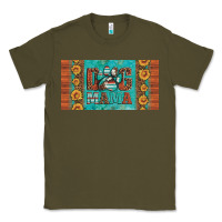 Army Green dog mama license plate Classic Tee - Artiststas