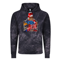 Cloud Black america Vintage Hoodie - CowhideDigitalArt