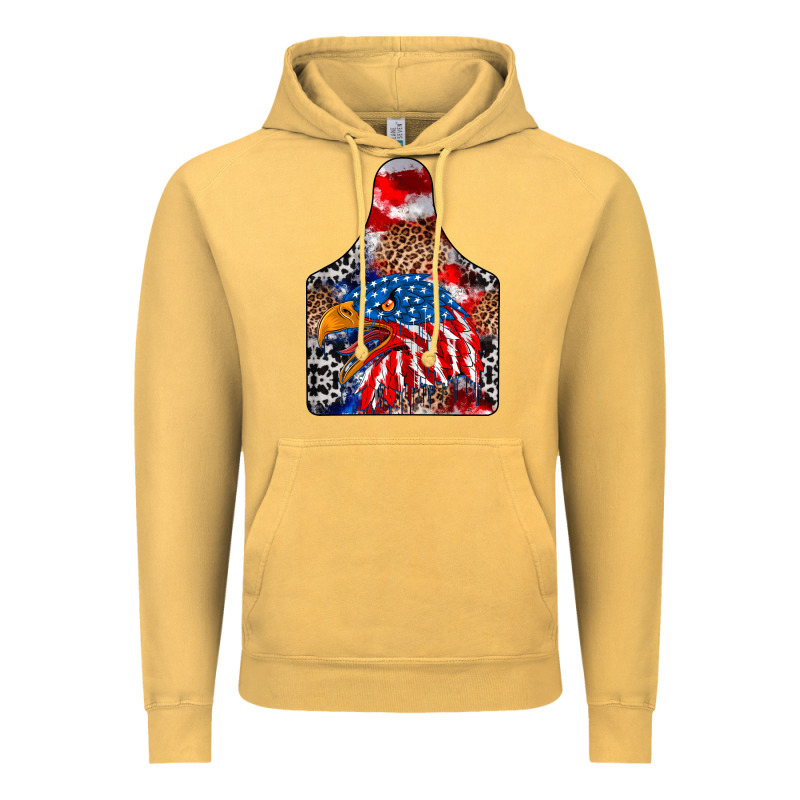 America Vintage Hoodie by CowhideDigitalArt | Teevron