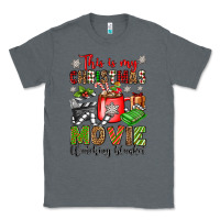 Charcoal Heather this is my christmas movie watching blanket Classic Tee - OliviaCreatesArt