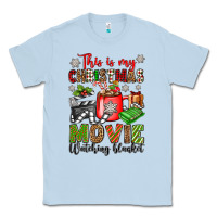Dusty Blue this is my christmas movie watching blanket Classic Tee - OliviaCreatesArt