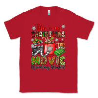 Red this is my christmas movie watching blanket Classic Tee - OliviaCreatesArt