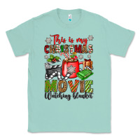 Seafoam this is my christmas movie watching blanket Classic Tee - OliviaCreatesArt