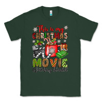 Sports Green this is my christmas movie watching blanket Classic Tee - OliviaCreatesArt