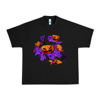 Black halloween pumpkin patch  1 Urban Heavy Tee - BundleAndBundleShop