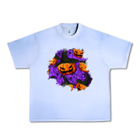 Grape Ice halloween pumpkin patch  1 Urban Heavy Tee - BundleAndBundleShop