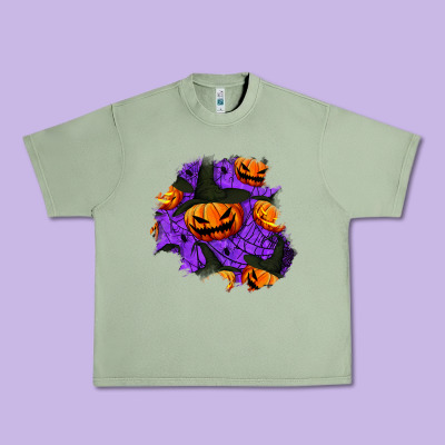 Halloween Pumpkin Patch  1 Urban Heavy Tee Designed By Bundleandbundleshop