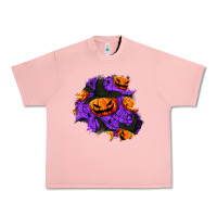 Salmon halloween pumpkin patch  1 Urban Heavy Tee - BundleAndBundleShop