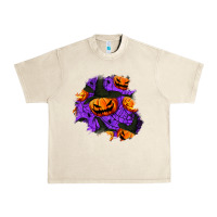 Sandshell halloween pumpkin patch  1 Urban Heavy Tee - BundleAndBundleShop