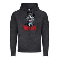Vintage Black they live Vintage Hoodie - DesigneFamous