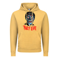 Vintage Mustard they live Vintage Hoodie - DesigneFamous