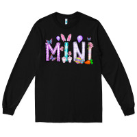 Black easter day mini Long Sleeve Tee - CowhideDigitalArt