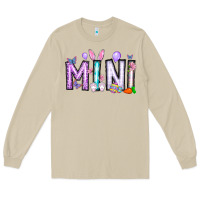 Mushroom easter day mini Long Sleeve Tee - CowhideDigitalArt