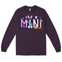 Plum easter day mini Long Sleeve Tee - CowhideDigitalArt