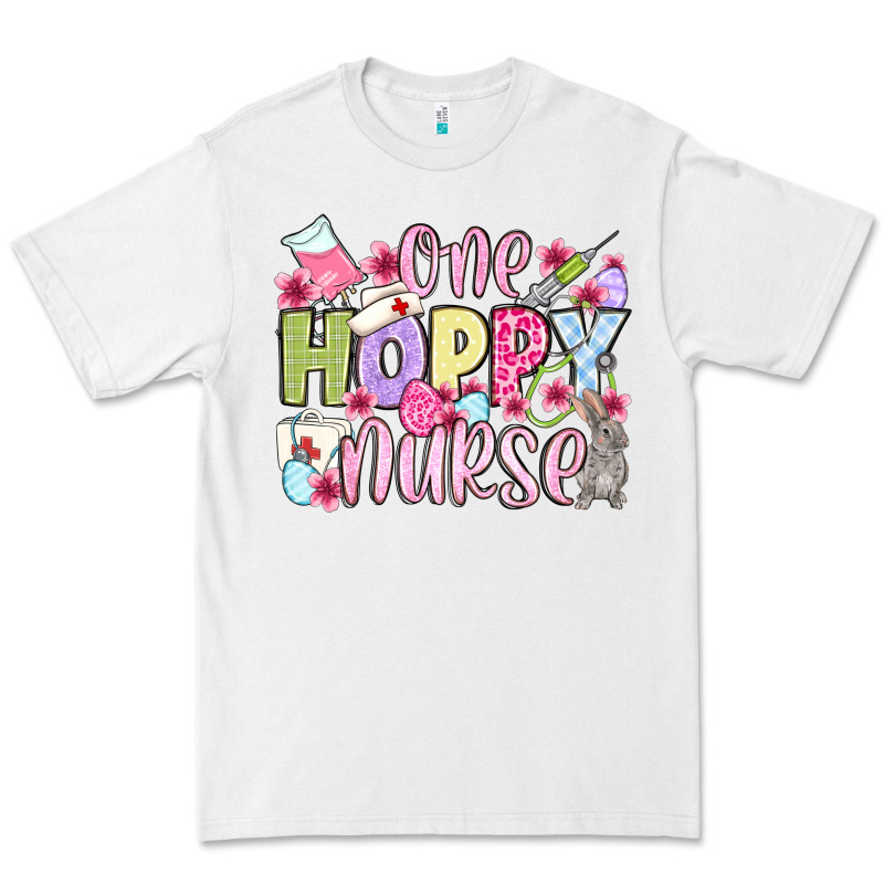 Easter Day One Hoppy Nurse Premium Tee by OliviaCreatesArt | Teevron
