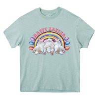Arona Happy easter bunny tails Heavy Core Tee - RanaPortraitStore