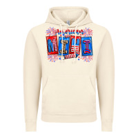 Vintage Artic american mini Vintage Hoodie - CowhideDigitalArt