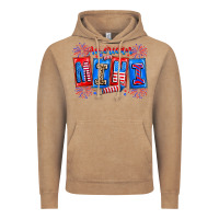 Vintage Coffee american mini Vintage Hoodie - CowhideDigitalArt