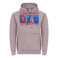 Vintage Zinc american mini Vintage Hoodie - CowhideDigitalArt