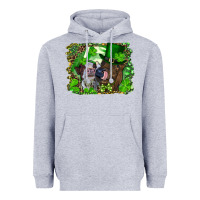 Heather Grey st. patricks day heifers Heavyweight Hoodie - RanaPortraitStore