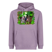Lavender st. patricks day heifers Heavyweight Hoodie - RanaPortraitStore