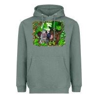 Sage st. patricks day heifers Heavyweight Hoodie - RanaPortraitStore