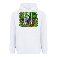 White st. patricks day heifers Heavyweight Hoodie - RanaPortraitStore