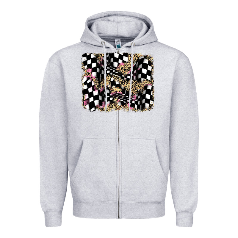 Racing Leopard Backgraund Zipper Hoodie by JahusDesignShop | Teevron