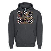 Smoke racing leopard backgraund Zipper Hoodie - JahusDesignShop