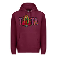 Burgundy tata lady of guadalupe Premium Hoodie - Jasminsmagicworld