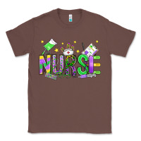 Chestnut mardi gras nurse Classic Tee - OliviaCreatesArt