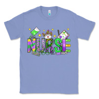 Colony Blue mardi gras nurse Classic Tee - OliviaCreatesArt