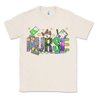 Natural mardi gras nurse Classic Tee - OliviaCreatesArt