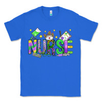 True Royal mardi gras nurse Classic Tee - OliviaCreatesArt