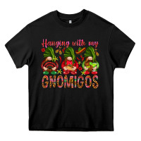 Black Hanging with my gnomigos Mexico Heavy Core Tee - HowdyJamesFarm