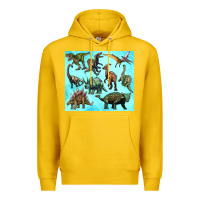 Lemon dinosaurs tumbler Premium Hoodie - Artiststas