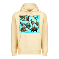 Pina Colada dinosaurs tumbler Premium Hoodie - Artiststas